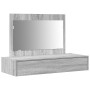 Mesa de Tocador de Pared  Gris Sonoma 100x40x70 cm | Foro24.es | Tu tienda online para hogar, jardín y más Foro24.es