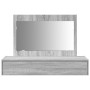 Mesa de Tocador de Pared  Gris Sonoma 100x40x70 cm | Foro24.es | Tu tienda online para hogar, jardín y más Foro24.es