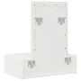 Mesa de Tocador Montada en la Pared con Luces LED - Blanca de , Tocadores para dormitorios - Ref: Foro24-865217, Precio: 90,3...