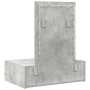 Mesa de tocador colgante con luces LED en Gris Concreto de , Tocadores para dormitorios - Ref: Foro24-865220, Precio: 85,20 €...