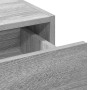 Mesa de tocador colgante  con luces LED Gris Sonoma | Foro24.es | Tu tienda online para hogar, jardín y más Foro24.es