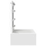 Mesa de Tocador Colgante con Luces LED - Blanca de , Tocadores para dormitorios - Ref: Foro24-865226, Precio: 104,76 €, Descu...