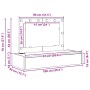 Mesa de tocador colgante  con luces LED en gris concreto | Foro24.es | Tu tienda online para hogar, jardín y más Foro24.es