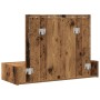 Mesa de Tocador Colgante con Luces LED Madera Antigua de , Tocadores para dormitorios - Ref: Foro24-865242, Precio: 108,00 €,...