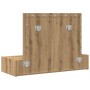Mesa de tocador colgante  con luces LED de roble | Foro24.es | Tu tienda online para hogar, jardín y más Foro24.es