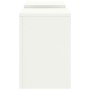 Soportes de Plantas para Exteriores Pilar 2 pcs Blanco 24x24x35 cm Acero de , Soportes para macetas - Ref: Foro24-865807, Pre...