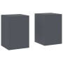 Soportes de Plantas Pillar 2 pcs Antracita 24x24x35 cm Acero de , Soportes para macetas - Ref: Foro24-865808, Precio: 61,23 €...