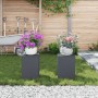 Soportes de Plantas Pillar 2 pcs Antracita 24x24x35 cm Acero de , Soportes para macetas - Ref: Foro24-865808, Precio: 61,23 €...