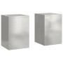 Soportes para Plantas Exterior Pillar 2 pcs 24x24x35 cm Acero Inoxidable | Foro24.es | Tu tienda online para hogar, jardín y más Foro24.es