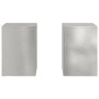 Soportes para Plantas Exterior Pillar 2 pcs 24x24x35 cm Acero Inoxidable | Foro24.es | Tu tienda online para hogar, jardín y más Foro24.es
