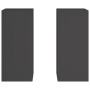 Esquineros de Plantas de Pilar 2 pcs Negro 24x24x55 cm Acero de , Soportes para macetas - Ref: Foro24-865813, Precio: 65,75 €...