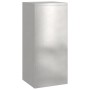 Soportes para Plantas de Exterior Pilares 2 pcs 24x24x55 cm Acero Inoxidable de , Soportes para macetas - Ref: Foro24-865817,...