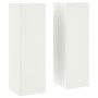 Soportes para Plantas de Exterior Pilar 2 pcs Blanco 24x24x75 cm Acero de , Soportes para macetas - Ref: Foro24-865821, Preci...