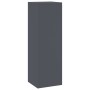 Soportes para Plantas Exteriores Pilar 2 pcs Antracita 24x24x75 cm Acero de , Soportes para macetas - Ref: Foro24-865822, Pre...