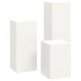 Soportes para Plantas de Exterior Pilar 3 pcs Blanco Acero de , Soportes para macetas - Ref: Foro24-865828, Precio: 94,21 €, ...