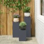 Soportes para Plantas de Exterior - Set de 3 de Acero Antracita de , Soportes para macetas - Ref: Foro24-865829, Precio: 94,2...