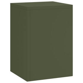 Soportes de Plantas para Exterior Juego de 3 Verde Oliva Acero de , Soportes para macetas - Ref: Foro24-865830, Precio: 94,21...