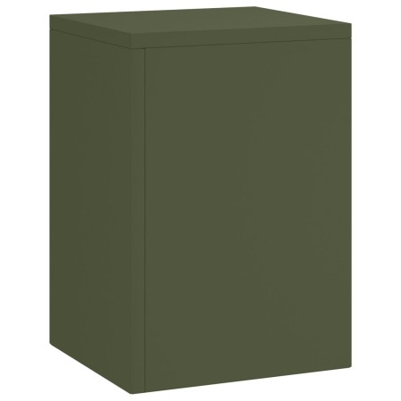 Soportes de Plantas para Exterior Juego de 3 Verde Oliva Acero de , Soportes para macetas - Ref: Foro24-865830, Precio: 94,21...