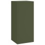 Soportes de Plantas para Exterior Juego de 3 Verde Oliva Acero de , Soportes para macetas - Ref: Foro24-865830, Precio: 94,21...