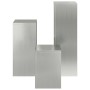 Conjunto de 3 Soportes de Plantas de Exterior de Acero Galvanizado de , Soportes para macetas - Ref: Foro24-865832, Precio: 7...