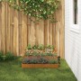 Macetero de Jardín de 3 Niveles 90x90x35 cm Acero Corrosivo de , Maceteros y jardineras - Ref: Foro24-865840, Precio: 89,73 €...