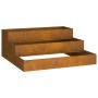 Macetero de Jardín de 3 Niveles 90x90x35 cm Acero Corrosivo de , Maceteros y jardineras - Ref: Foro24-865840, Precio: 89,73 €...