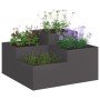 Macetero de jardín 80x80x48 cm Acero Negro de , Maceteros y jardineras - Ref: Foro24-865841, Precio: 119,34 €, Descuento: %