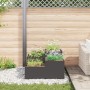 Macetero de jardín 80x80x48 cm Acero Negro de , Maceteros y jardineras - Ref: Foro24-865841, Precio: 119,34 €, Descuento: %