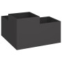 Macetero de jardín 80x80x48 cm Acero Negro de , Maceteros y jardineras - Ref: Foro24-865841, Precio: 119,34 €, Descuento: %