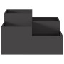 Macetero de jardín 80x80x48 cm Acero Negro de , Maceteros y jardineras - Ref: Foro24-865841, Precio: 119,34 €, Descuento: %