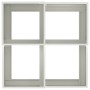 Macetero de jardín 80x80x48 cm Acero Blanco de , Maceteros y jardineras - Ref: Foro24-865842, Precio: 121,73 €, Descuento: -5%%