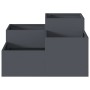 Macetero de Jardín 80x80x48 cm Acero Antracita de , Maceteros y jardineras - Ref: Foro24-865843, Precio: 131,66 €, Descuento: %