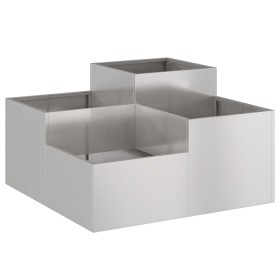 Comprar Jardín Macetero 80x80x48 cm Acero