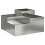 Macetero para jardín 80x80x48 cm de acero galvanizado de , Maceteros y jardineras - Ref: Foro24-865846, Precio: 104,62 €, Des...