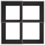 Macetero para jardín 100x100x48 cm Acero Negro de , Maceteros y jardineras - Ref: Foro24-865848, Precio: 135,46 €, Descuento:...