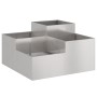 Macetero de Jardín  100x100x48 cm Acero Inoxidable | Foro24.es | Tu tienda online para hogar, jardín y más Foro24.es