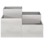 Macetero de Jardín  100x100x48 cm Acero Inoxidable | Foro24.es | Tu tienda online para hogar, jardín y más Foro24.es