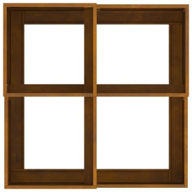 Macetero de jardín 100x100x48 cm Acero resistente a la intemperie de , Maceteros y jardineras - Ref: Foro24-865854, Precio: 1...