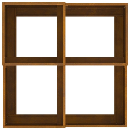 Macetero de jardín 100x100x48 cm Acero resistente a la intemperie de , Maceteros y jardineras - Ref: Foro24-865854, Precio: 1...