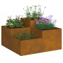 Macetero de jardín 100x100x48 cm Acero resistente a la intemperie de , Maceteros y jardineras - Ref: Foro24-865854, Precio: 1...