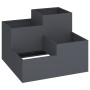 Macetero 80x80x60 cm de Acero Antracita de , Maceteros y jardineras - Ref: Foro24-865857, Precio: 143,71 €, Descuento: %