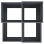 Macetero 80x80x60 cm de Acero Antracita de , Maceteros y jardineras - Ref: Foro24-865857, Precio: 143,71 €, Descuento: %