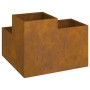 Macetero de Jardín 80x80x60 cm de Acero Resistente a la Intemperie de , Maceteros y jardineras - Ref: Foro24-865861, Precio: ...