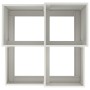 Macetero de jardín 100x100x60 cm Acero Blanco de , Maceteros y jardineras - Ref: Foro24-865863, Precio: 167,62 €, Descuento: %