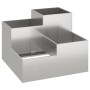 Jardinera 100x100x60 cm Acero envejecido de , Maceteros y jardineras - Ref: Foro24-865868, Precio: 151,69 €, Descuento: %