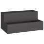 Macetero de Jardín - Acero Negro de 2 Niveles, 100x60x45 cm de , Maceteros y jardineras - Ref: Foro24-865869, Precio: 101,16 ...