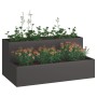 Macetero de Jardín - Acero Negro de 2 Niveles, 100x60x45 cm de , Maceteros y jardineras - Ref: Foro24-865869, Precio: 101,16 ...