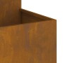 Jardinera 100x100x60 cm Acero envejecido de , Maceteros y jardineras - Ref: Foro24-865868, Precio: 151,69 €, Descuento: %