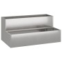 Macetero de 2 Niveles 100x60x45 cm Acero Envejecido de , Maceteros y jardineras - Ref: Foro24-865875, Precio: 123,67 €, Descu...