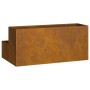 Macetero de 2 Niveles 100x60x45 cm Acero Envejecido de , Maceteros y jardineras - Ref: Foro24-865875, Precio: 123,67 €, Descu...